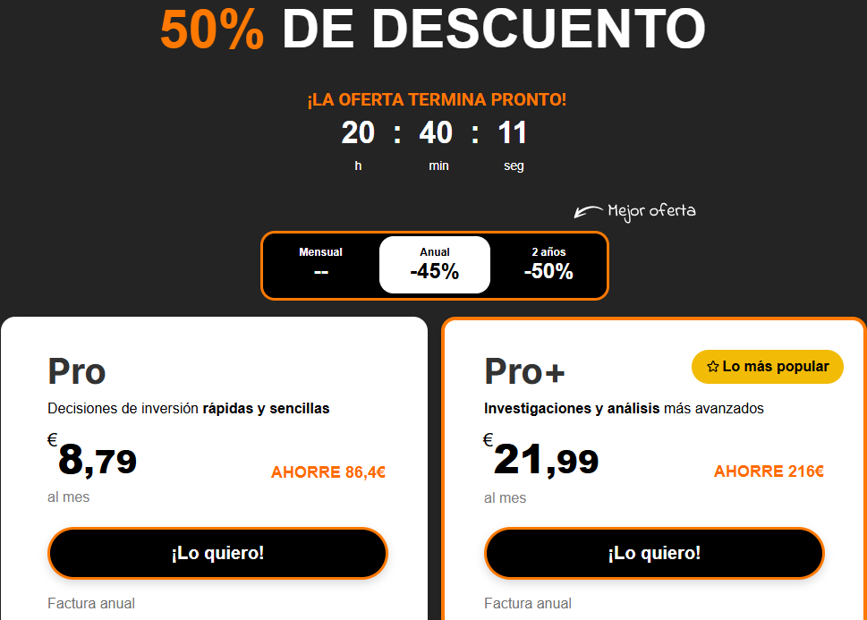 ¡Aproveche ya nuestra oferta!