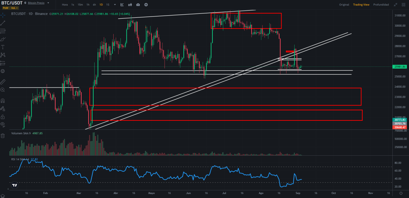 Bitcoin (Gráfico Diario)