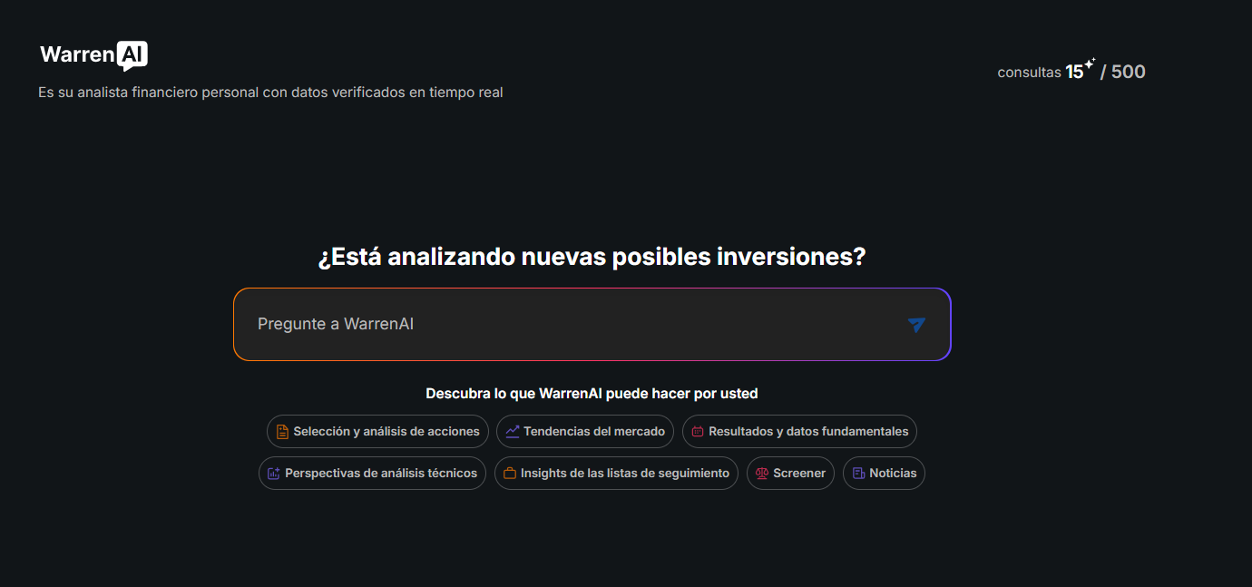 WarrenAI - InvestingPro