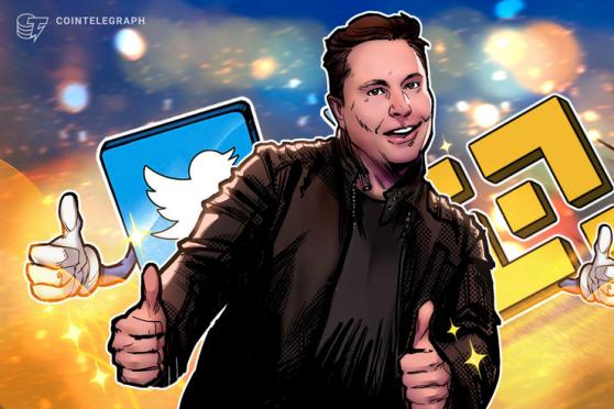 Binance se compromete a invertir USD 500 millones en Twitter con Elon Musk