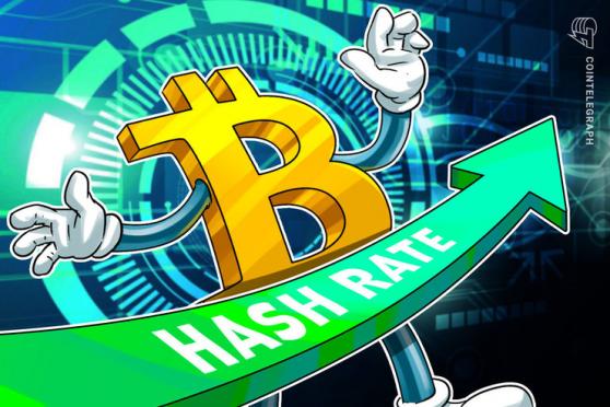 La tasa de hash de la red de Bitcoin alcanzó un nuevo récord en medio de la volatilidad de los precios