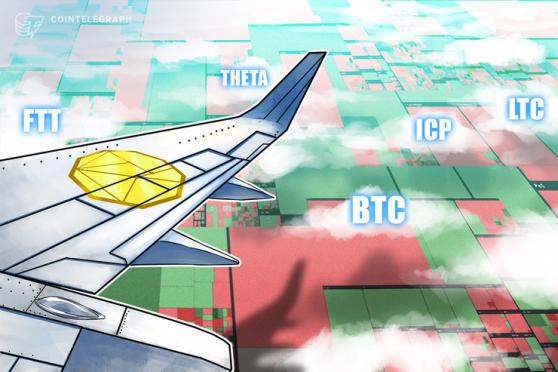 Las 5 principales criptomonedas a observar esta semana: BTC, LTC, ICP, THETA, FTT