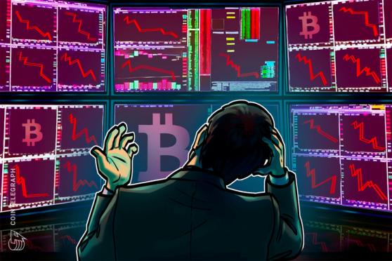 El precio de Bitcoin cae por debajo de los USD 20,000 mientras las ballenas envían 50,000 BTC a los exchanges