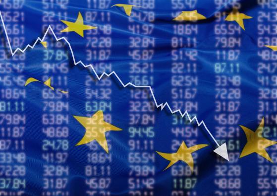 Las acciones europeas caen a medida que se deteriora la confianza del mercado estadounidense