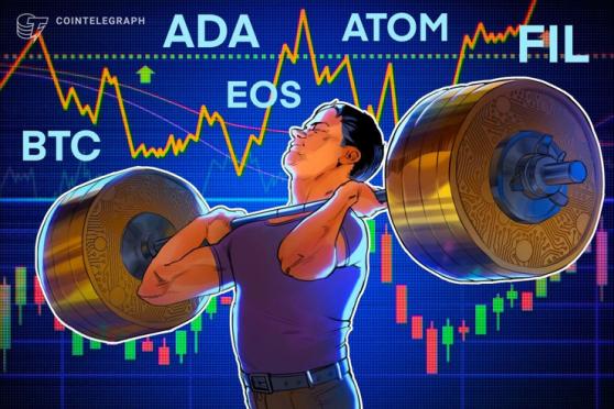 Una ruptura del rango de Bitcoin podría desencadenar un repunte de ADA, ATOM, FIL y EOS esta semana