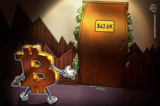 Los traders dicen que el sesgo alcista de Bitcoin sólo será confirmado con un cierre por encima de los USD 44,000